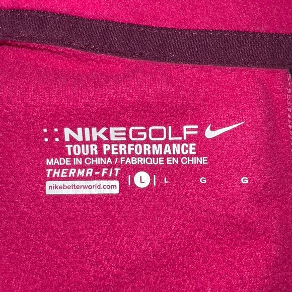 Nike Golf Fleece Quarter Zip - size L - Picture 5 of 13